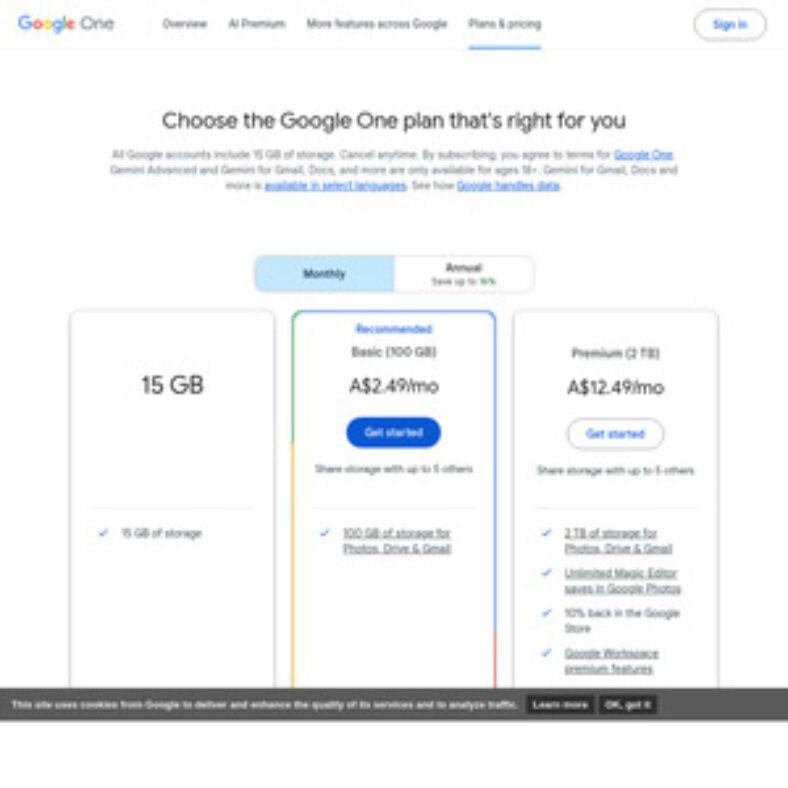google-one-ai-premium-2tb-plan-free-6-month-trial-(ongoing-a$32.99/month)-for-galaxy-s25-users
