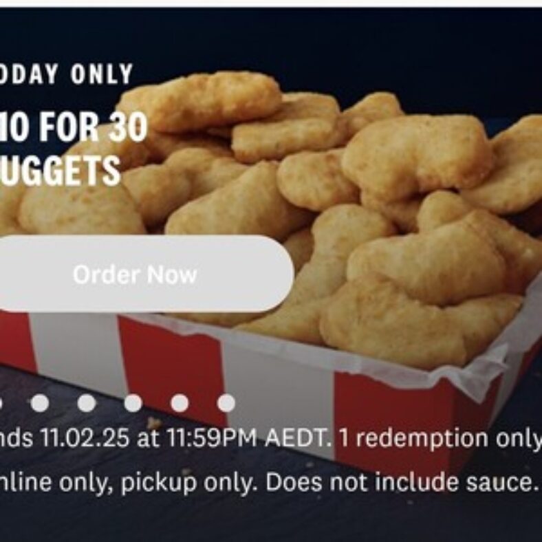 30-chicken-nuggets-$10-@-kfc-(app/online-only)