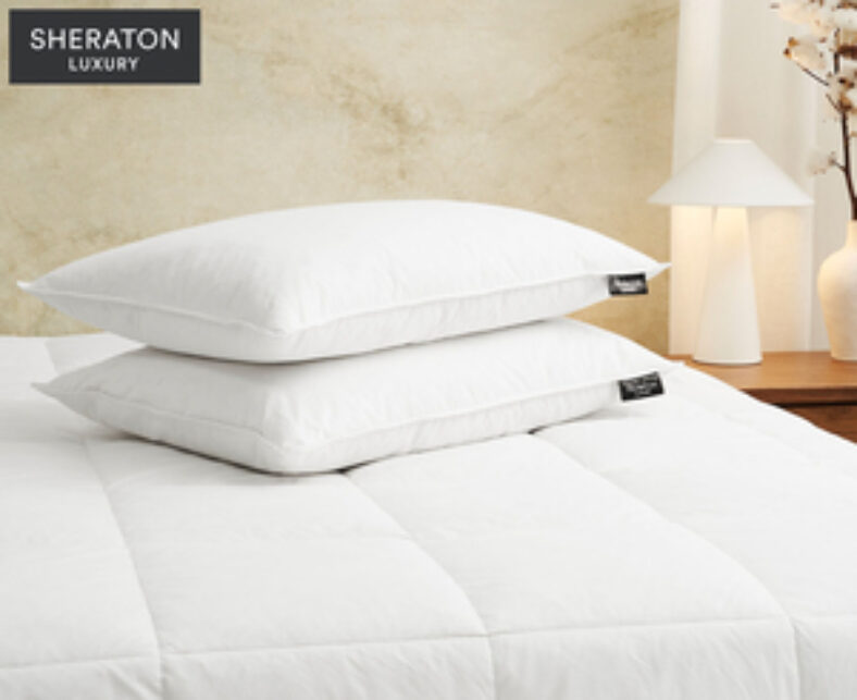 sheraton-luxury-goose-feather-&-down-pillow-2-pack-$30-+-delivery-($0-with-onepass)-@-catch