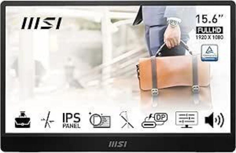 msi-pro-mp161-e2-156-inch-full-hd-portable-monitor-$157.21-delivered-(was-$209)-@-amazon-uk-via-au