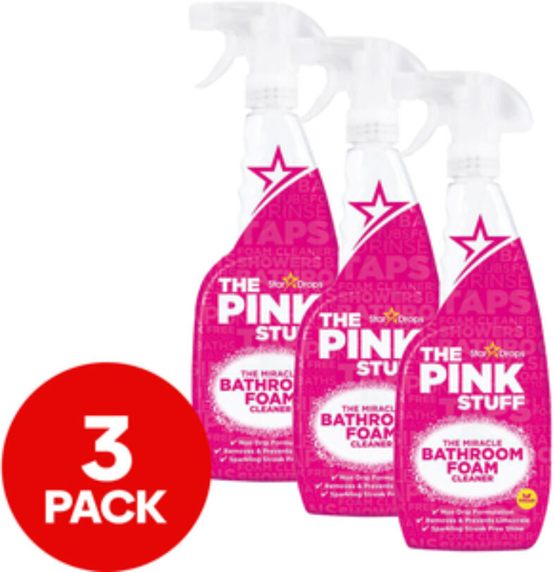 the-pink-stuff-cleaners:-3-x-bathroom-$954,-3-x-window-&-glass-$9.90-(oos)-&-more-+-delivery-($0-onepass)-@-catch