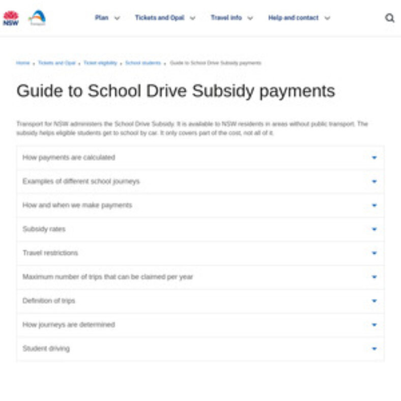 nsw-school-drive-subsidy-($0.74-per-kilometer)-for-area-with-limited-public-transport