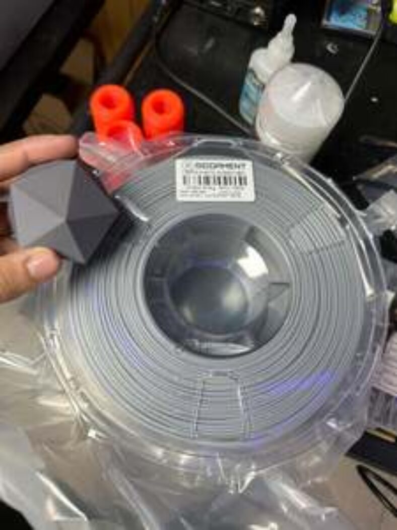 [seconds]-$1299-matte-fossil-grey-pla-3d-printing-filament-1kg-1.75mm-+-delivery-@-siddament