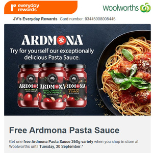 free-ardmona-pasta-sauce-360g-at-woolworths-@-everyday-rewards-(activation-required)