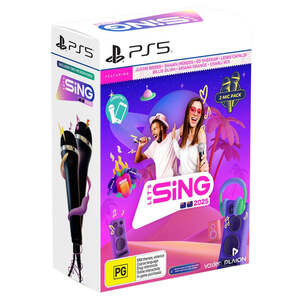 [switch,-ps5,-xsx]-let’s-sing-2025-$29,-2-mic-bundle-$49-+-delivery-($0-c&c/-in-store)-@-jb-hi-fi