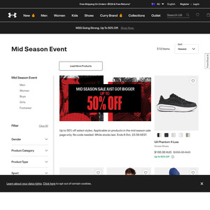 50%-off-selected-styles-+-$9.99-delivery-($0-with-$129-order)-@-under-armour