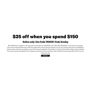 $25-off-with-$150-spend-(excludes-nt-and-south-hedland-areas-in-wa)-@-liquorland-(online-only)