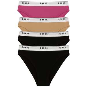 bonds-women’s-hi-leg-briefs-underwear-12-pack-$3297-(rrp-$98.97)-delivered-@-zasel