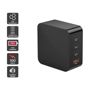 [first]-kogan-100w-4-port-gan-super-fast-pd-phone-charger-$37.99-delivered-@-kogan