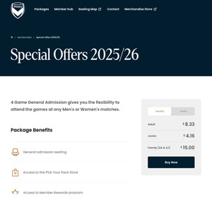 [vic]-melbourne-victory-4-game-ga-adult-membership-$100-(rrp-$153)-@-melbourne-victory-football-club