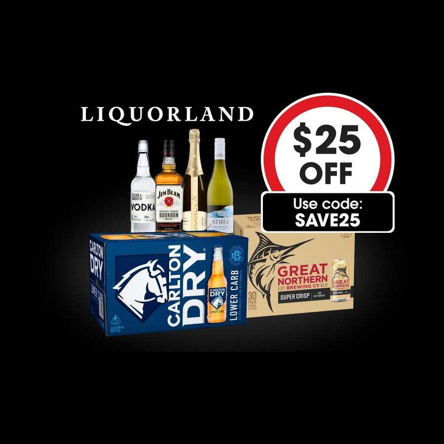 $25-off-$100-(2-redemptions-per-customer,-exclusions-apply)-+-delivery-($0-c&c)-@-liquorland-via-coles-online