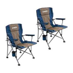 2-x-kings-deluxe-camping-arm-chair-$79.90-+-delivery-($0-c&c/-in-store)-@-4wd-supa-centre