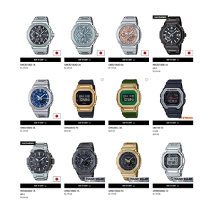 10%-off-watches-+-$7-delivery-($0-with-$50-order)-@-casio-australia