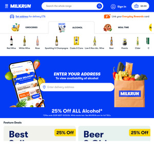 25%-off-all-alcohol-+-$5-delivery-@-milkrun
