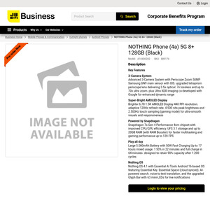 [pre-order]-nothing-phone-(4a)-5g-8+128gb-(black)-$577.61-+-delivery-@-jb-hi-fi-business-via-origin-energy